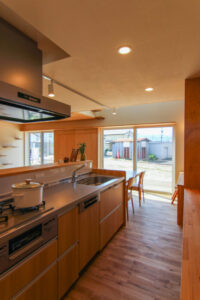 亀貝の家　キッチン